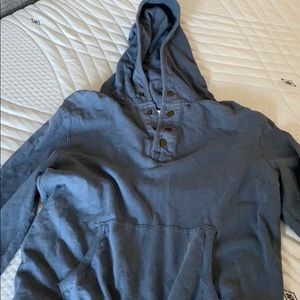 Jcrew snap hoodie